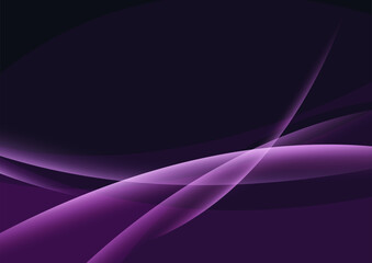 紫の抽象ウェーブ背景 - obrazy, fototapety, plakaty