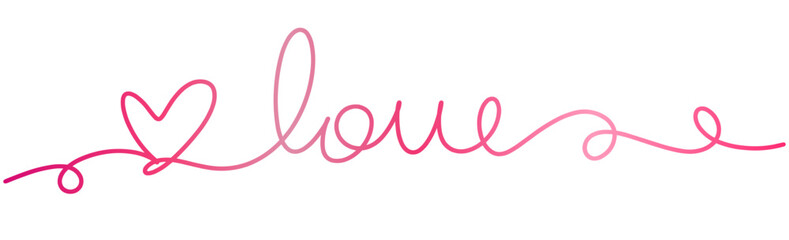 Line art handwringing love valentine vector 