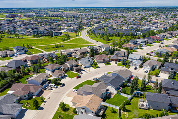  Aerial viww of Briarwood in Saskatoon, Canada