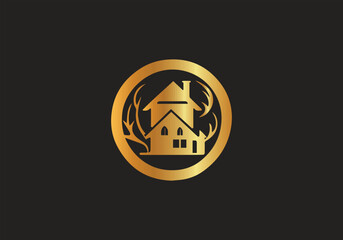 House logo design vector template. Editable vectors. Icon symbol vector EPS 10.