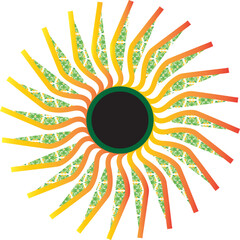 Beautiful Mandala with vector design