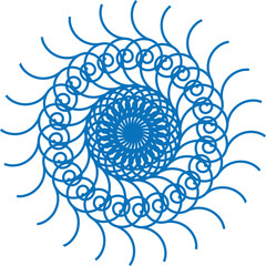  beautiful mandala with vector design