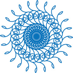  beautiful mandala with vector design