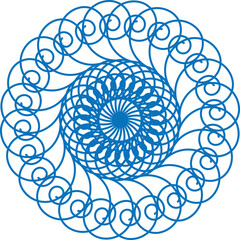  beautiful mandala with vector design