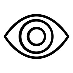 eye icon vector illustration