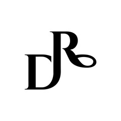 djr logo design