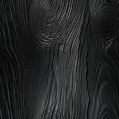 seamless wooden textures of black ebony wooden boards with detailed grain surface material for patterns
