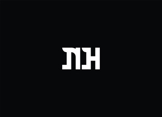 NH creative logo design and monogram logo