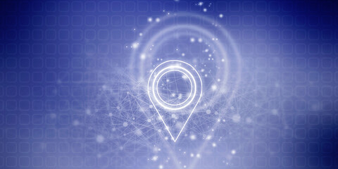 2d rendering Red map pointer