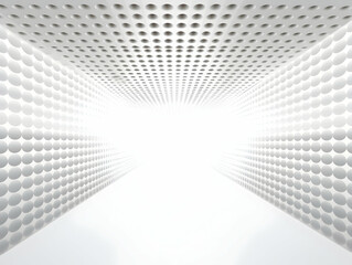 Abstract white and grey background, stripes background with geometric shape, white dotted background, white background