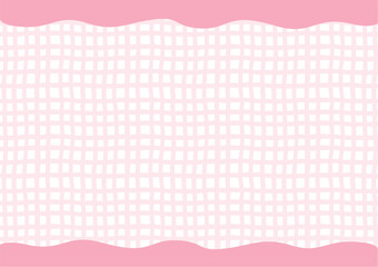 カジュアルなチェックのフレーム