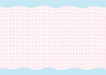 カジュアルなチェックのフレーム