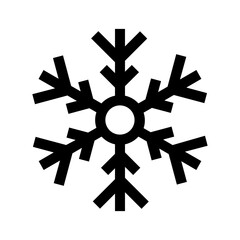 snowflake Icon Illustration