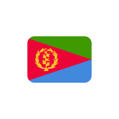 Fototapeta premium 🇪🇷 Eritrea Flag