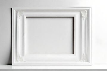 white picture frame