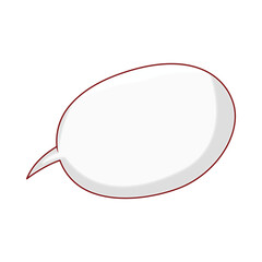 speech bubble illustration