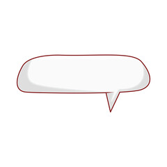 speech bubble illustration