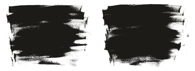 Hand Drawn Flat Calligraphy Paint Brush Regular Long Background High Detail Abstract Vector Background Set 