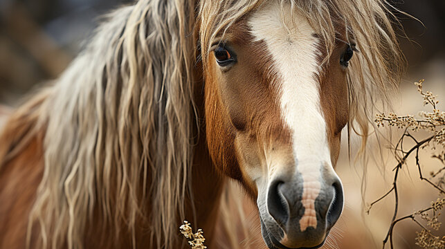 close up of horse HD 8K wallpaper Stock Photographic Image 