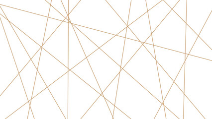Obraz premium Abstract golden lines pattern texture business background. Luxury golden random chaotic wave lines abstract background. Vector, illustration 