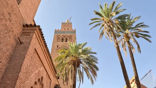 the koutoubia mosque in marrakech