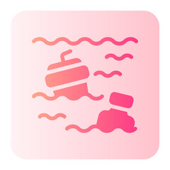 sea gradient icon