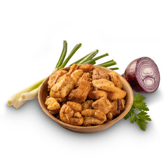 Pork crackling from lard