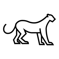 leopard Icon Illustration