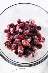 Mixed Berry Boba Smoothie