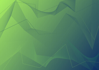 Obraz premium vivid gradient lines abstract design