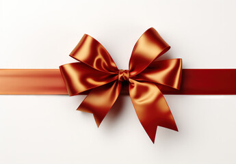 Fototapeta premium ribbon red gold