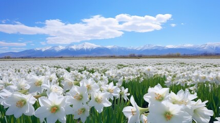 Springtime in the United States, Idaho, Fairfield, and the Field of Camas lilies .