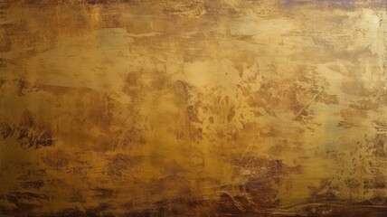 abstract grungy golden stain texture wallpaper for wall surface