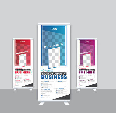 Business Rool Up Banner Design