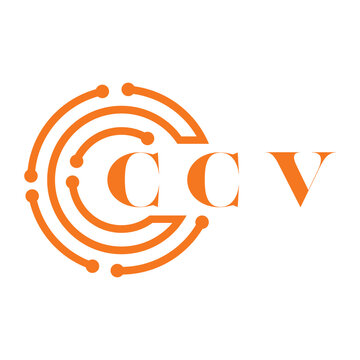 CCV letter design. CCV letter technology logo design on white background. CCV Monogram logo design for entrepreneur and business
