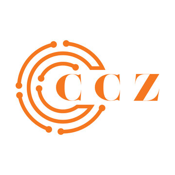 CCZ letter design. CCZ letter technology logo design on white background. CCZ Monogram logo design for entrepreneur and business
