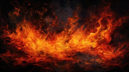 Fototapeta na wymiar Dynamic Artistic Blaze: Vivid Visual Concept of Passionate Heat. Generative AI