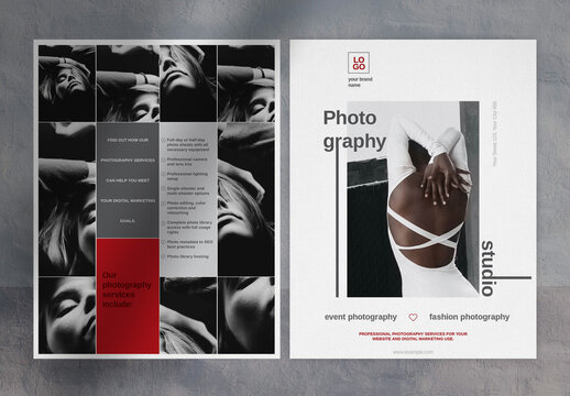Photography Studio Flyer Layout
