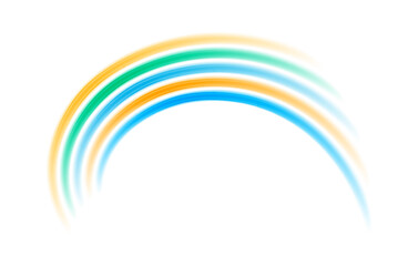 A vibrant and playful design featuring rainbow-color lines arranged in a dynamic composition, perfect for adding a pop of color to any project