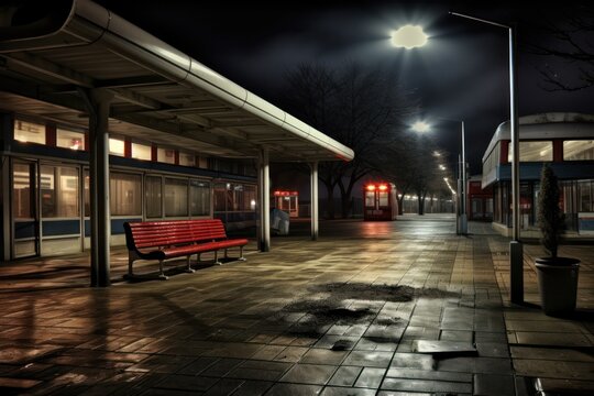a bus station photograph, photography, professional quality --ar 3:2 --v 5.2 Job ID: ea64ef63-f046-4c56-9c36-68eb9cc6ed9b