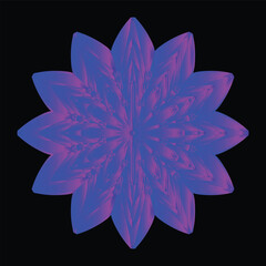 Beautiful decoration ornament mandala design
