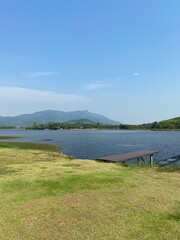 lake in the mountains