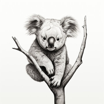 Koala Drawing Images – Browse 42,882 Stock Photos, Vectors, and