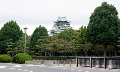 Osaka Castle, Honshu Island, Japan