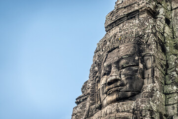 Naklejka premium bayon temple archaeological site country