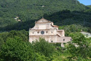 Church of San Pietro at Spoleto, Umbria, Italy