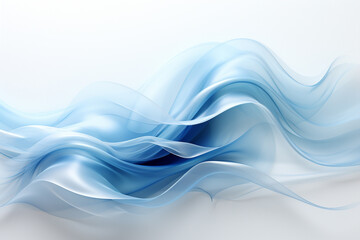 Obraz premium Abstract 3D wallpaper with mesmerizing swindling silky shapes creating a dynamic and sophisticated atmosphere. Ai generated