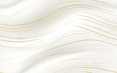 Golden lines seamless pattern on a white background. invitation background.