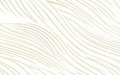 Golden lines seamless pattern on a white background. invitation background.