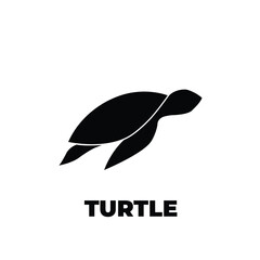 Trutle logo vector file on white background